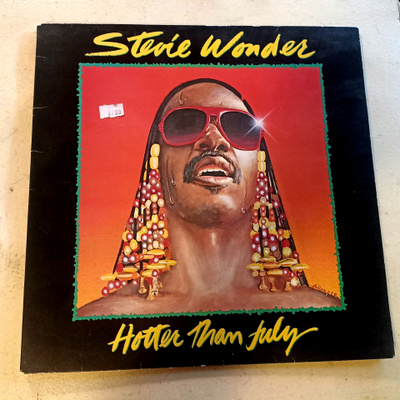 LP Stevie Wonder Hotter than july