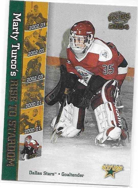 2003-04 Pacific Marty Turco Rise To Stardom #1