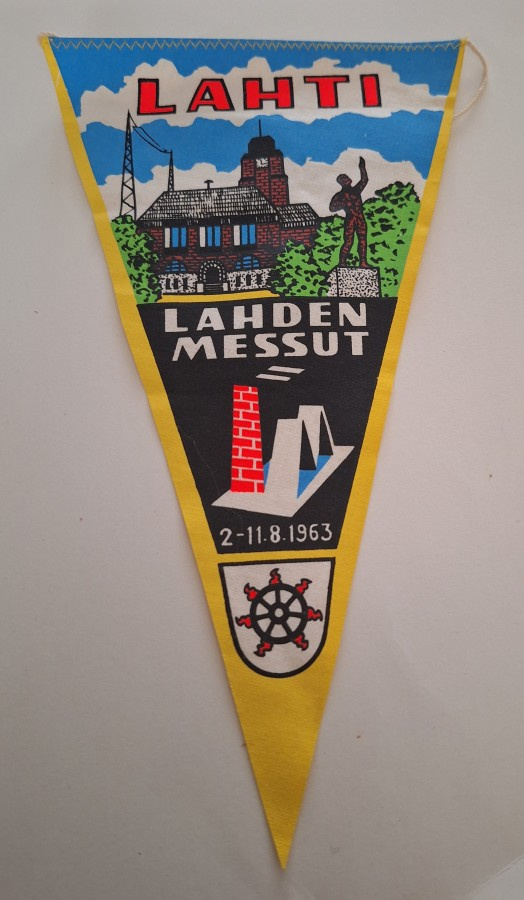 LAHTI - LAHDEN MESSUT 2 -11.8 1963 Vintage iso matkailuviiri