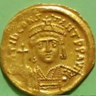Bysantti, kulta Solidus, Tiberius II Constantine 578 - 582 - pikkukuva 2