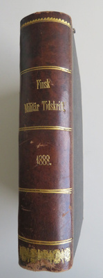 FINSK MILITÄR TIDSKRIFT 1888 vuosikerta
