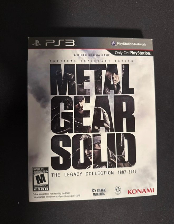Playstation 3 - Metal Gear Solid The Legacy Collection 1987-