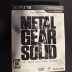 Playstation 3 - Metal Gear Solid The Legacy Collection 1987- - pikkukuva 1