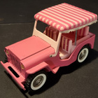 Tonka Elvis Presley Pink Safari Surrey Jeep 1960-luvulta - pikkukuva 2