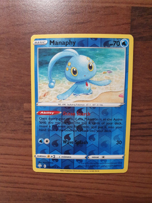 Pokemon Manaphy 024/072 Reverse holo Rare