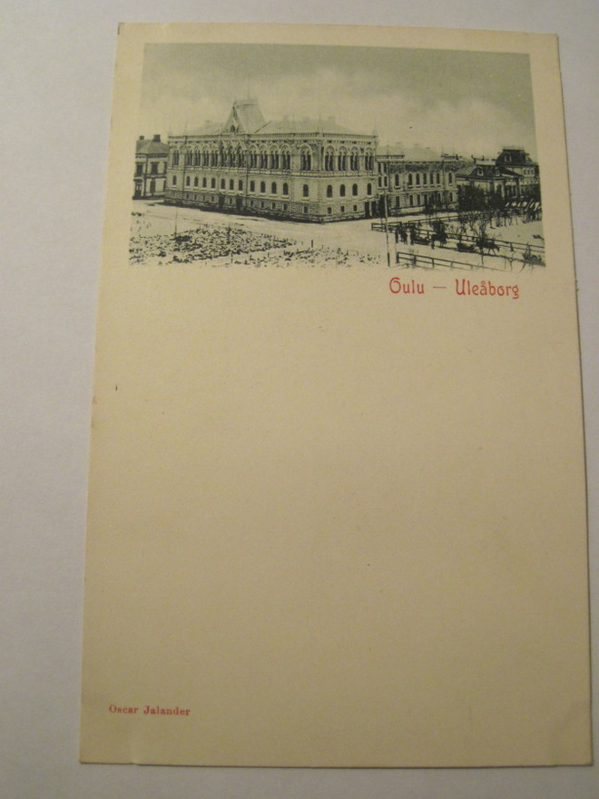 VANHA Postikortti Oulu HUIPPUKUNTO ennen-1905
