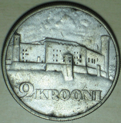 1930 Eesti Viro 2 Krooni Kruunu