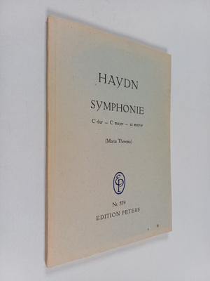 Joseph Haydn : Symphonie : C dur - C major - ut majeur
