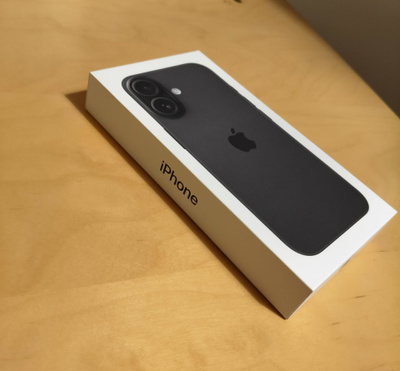 Iphone 16 - 128GB (Musta) Uusi ja avaamaton