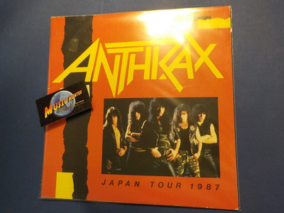 ANTHRAX JAPAN TOUR 1987 KIERTUEKIRJA