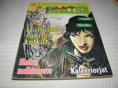 X-lukemisto Modesty Blaise Hullujen vuorten kotkat