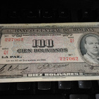 Bolivia 100 bolivianos 1945 P147 sn062 VF - pikkukuva 1