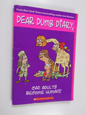 Jim Benton : Dear dumb diary, can adults become human?