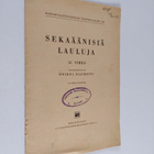 Heikki Klemetti : Sekaäänisiä lauluja 51. vihko - pikkukuva 1