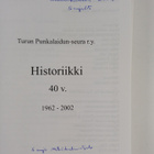 Senja Metsähalme-Salo : Historiikki 40 v. 1962-2002 (sign... - pikkukuva 3