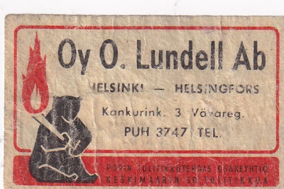 Helsinki, Oy O. Lundell Ab    b570
