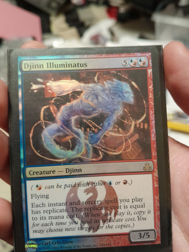 Djinn Illuminatus - Guildpact FOIL WotC card