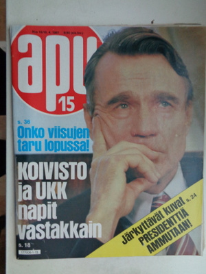 Apu lehti Nro 15/1981 (21.2)