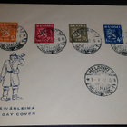 M-30 FDC 2, 2½, 3½, 4½mk 1.10.1942 Siisti 26/11 - pikkukuva 1