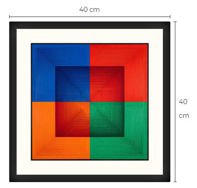 Uusi uniikki abstrakti art print taulu 40 cm x 40 cm