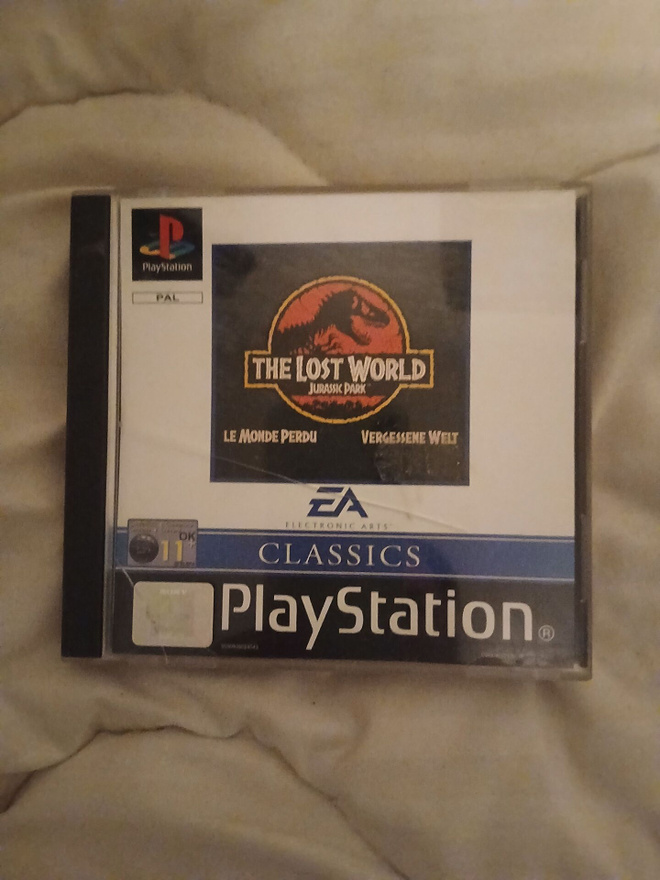 Jurassic Park-The Lost World Ps1 peli