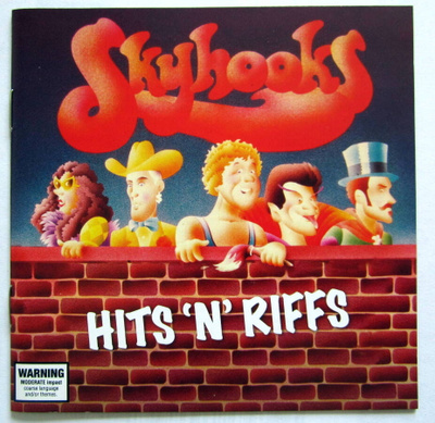SKYHOOKS Hits N Riffs CD Kokoelma HUIPPUKUNTO Iron Maiden