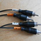 2 x RCA in - 2 x RCA out. Pituus 155cm. - pikkukuva 1