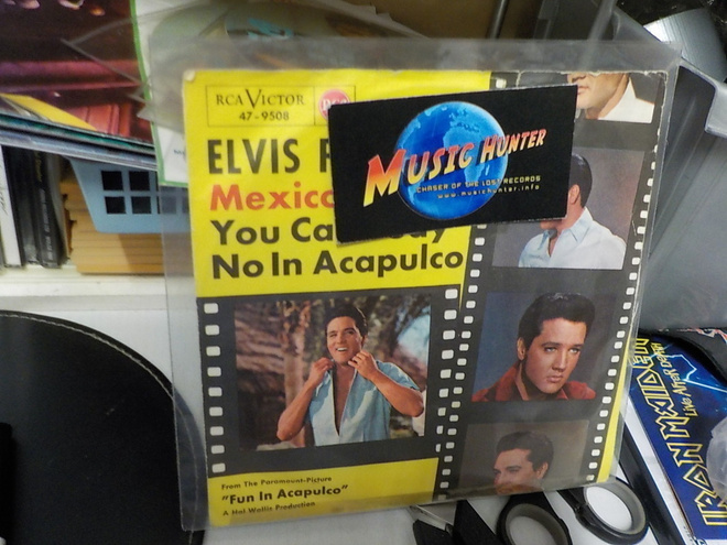 ELVIS PRESLEY - MEXICO 7" VG+/VG+ .