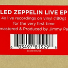 LED ZEPPELIN: Live Ep, uusi - pikkukuva 5