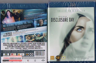 (UUTUUS) Disclosure Day (60 238) UUSI -FI- BLU-RAY emily b