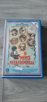 10 pientä neekerinpoikaa vhs