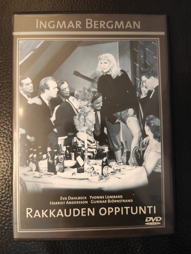 Rakkauden oppitunti (1954) DVD Suomijulkaisu