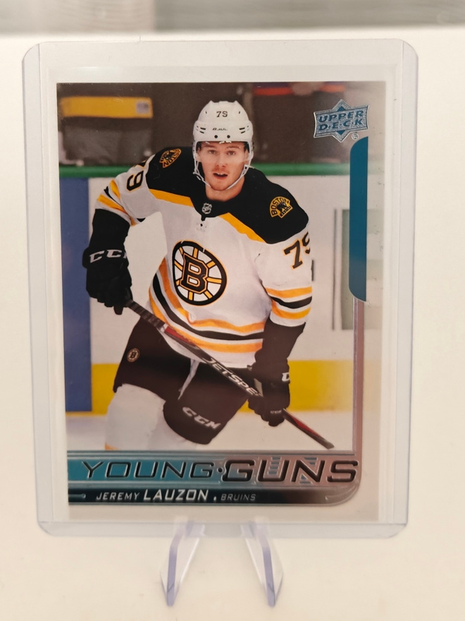 2018-19 Upper Deck #456 Jeremy Lauzon Young Guns RC