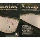 KOHO 1973/74 PRO HOCKEY GUIDE - ILMAINEN TOIMITUS - pikkukuva 1