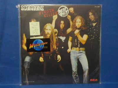 SCORPIONS - VIRGIN KILLER M-/M- CAN -80 PRESS LP