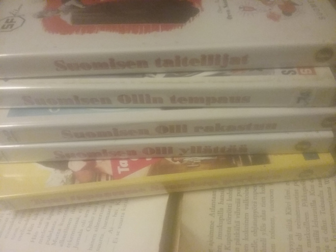 Suomisen Olli -DVD-elokuvia