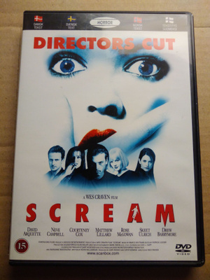 Scream (1996) Director's Cut DVD Suom.tekstit Nordic