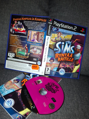 The sims ryntää raitille