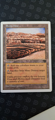 Magic The Gathering Strip Mine (antologies)