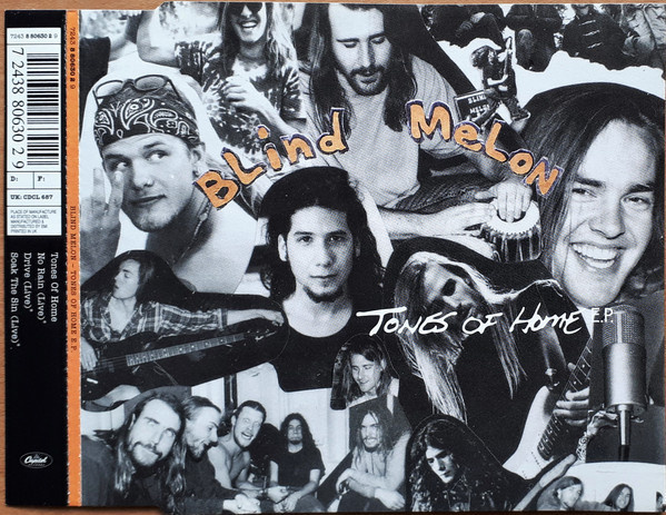 Blind Melon - Tones Of Home E.P. (CD) EX+!!