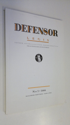 Defensor legis n:o 2/2006