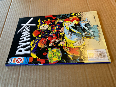MARVEL RYHMÄ-X 8/1996 VIIMEINEN NUMERO HYVÄ