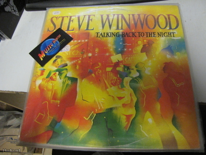 STEVE WINWOOD - TALKING BACK TO THE NIGHT LP JUGOSL. PAINOS