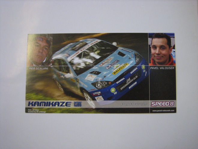 Ford rallikortti 25: Ford Focus / Pavel Valousek