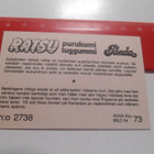 K12 Panda Ratsu purukumi # 73 - pikkukuva 2
