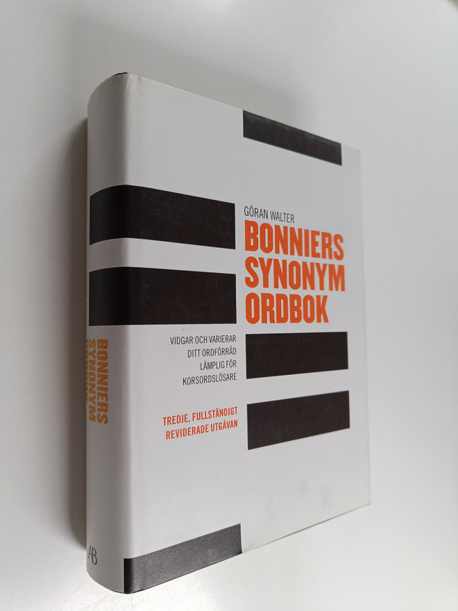 Göran Walter : Bonniers synonymordbok