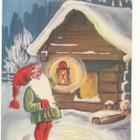 Mirja VÄNNI -Pukki aitan luona - kulk. 1965 - pikkukuva 1