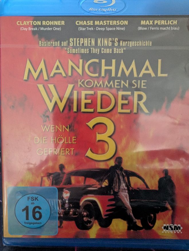 Sometimes They Come Back 3 blu-ray