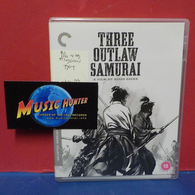 THREE OUTLAW SAMURAI - EI SUOMI TXT REGION B BLURAY