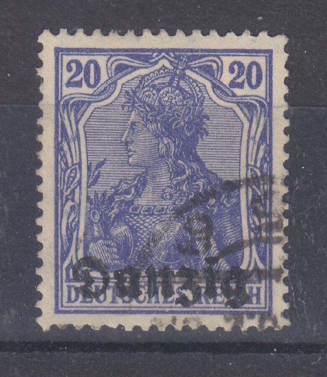 Saksa Danzig 1919 Mi 4